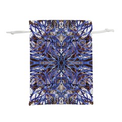 Denim Blend Repeats I Lightweight Drawstring Pouch (m) by kaleidomarblingart
