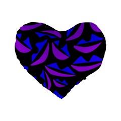 Lips 8 Standard 16  Premium Heart Shape Cushions by Mazipoodles