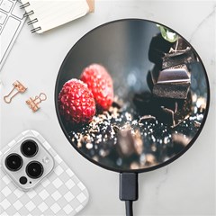 Chocolate Dark Wireless Fast Charger(black) by artworkshop