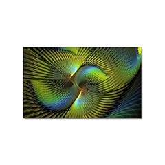 Digitalart  Waves Sticker (rectangular) by Sparkle