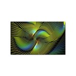 Digitalart  Waves Sticker Rectangular (100 pack) Front