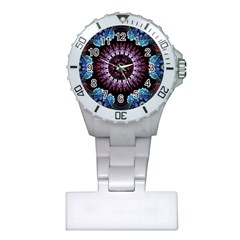 Digitalart Kaleidoscope Plastic Nurses Watch by Sparkle