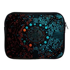 Big Data Abstract Abstract Background Apple Ipad 2/3/4 Zipper Cases by Pakemis