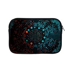 Big Data Abstract Abstract Background Apple Ipad Mini Zipper Cases by Pakemis