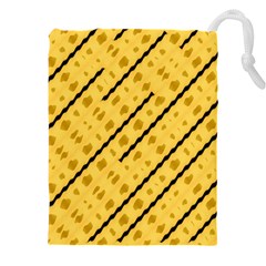 Background Yellow Background Drawstring Pouch (5xl) by Ravend