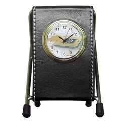 Technics Design Element Set Pattern Graphic Symbol Pen Holder Desk Clock by danenraven