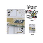 Technics Design Element Set Pattern Graphic Symbol Playing Cards 54 Designs (Mini) Front - ClubA