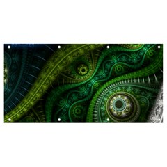 Abstract Pattern Design Art Fabric Decoration Banner And Sign 8  X 4  by danenraven