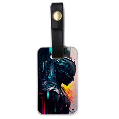 Who Sample Robot Prettyblood Luggage Tag (one Side) by Ravend
