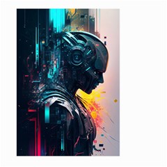 Who Sample Robot Prettyblood Large Garden Flag (two Sides) by Ravend