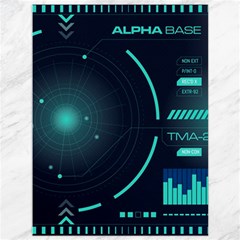 Sci Fi Computer Screen Canvas 36  X 48  by Uceng