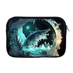 Sculpture Dinosaur Shark Frozen Winter Fantasy Apple Macbook Pro 17  Zipper Case by Ravend