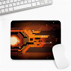 Technology Design Tech Computer Future Business Small Mousepad by Ravend