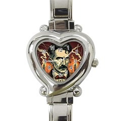 Ai Generated Nikola Tesla Tesla Nikolas Electricity Heart Italian Charm Watch by danenraven
