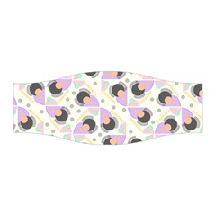 Pattern Pastel Drawing Art Stretchable Headband by Ravend