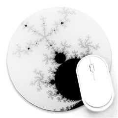 Almond Bread Apple Males Mathematics Round Mousepad by Ravend
