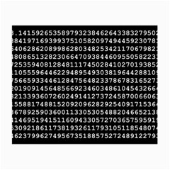 Pi Circle Diameter Circumference Ratio Radius Small Glasses Cloth by Ravend