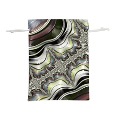 Fractal Background Pattern Texture Abstract Design Art Lightweight Drawstring Pouch (s) by Ravend