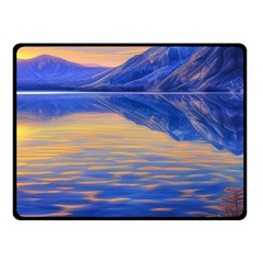 Dramatic Sunset Fleece Blanket (small) by GardenOfOphir
