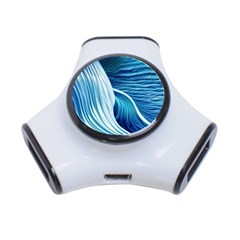 Summertime On The Sea 3-port Usb Hub by GardenOfOphir