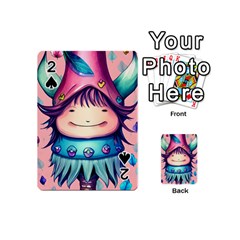 Shroom Magic Conjure Charm Playing Cards 54 Designs (mini) by GardenOfOphir