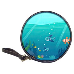 Ai Generated Ocean Sea Fish Aquatic Water Nature 2 Classic 20-cd Wallets by Pakemis