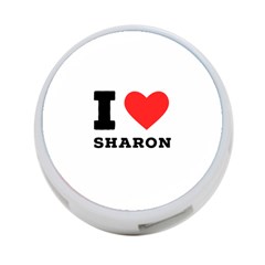 I Love Sharon 4-port Usb Hub (two Sides) by ilovewhateva