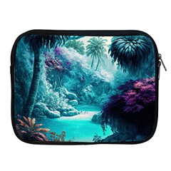Landscape Nature Digital Art Palm Trees Paradise Apple Ipad 2/3/4 Zipper Cases by Pakemis