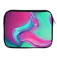 Marble Background - Abstract - Artist - Artistic - Colorful Apple Ipad 2/3/4 Zipper Cases by GardenOfOphir