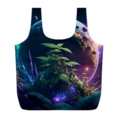 Fantasypeople Mysticism Composing Full Print Recycle Bag (l) by Jancukart