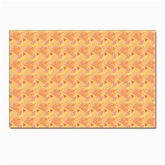 Peach Leafs Postcards 5  X 7  (pkg Of 10) by Sparkle