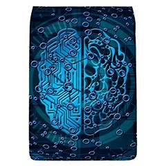 Artificial Intelligence Network Blue Art Removable Flap Cover (s) by Semog4