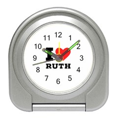 I Love Ruth Travel Alarm Clock by ilovewhateva