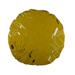 Background-0027 Standard 15  Premium Flano Round Cushions by nateshop