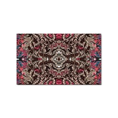 Pink Brown Liquify Repeats Iii Sticker Rectangular (10 Pack) by kaleidomarblingart