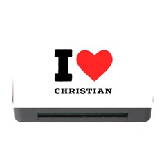 I Love Christian Memory Card Reader With Cf by ilovewhateva