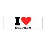 I love stephen Sticker Bumper (100 pack) Front