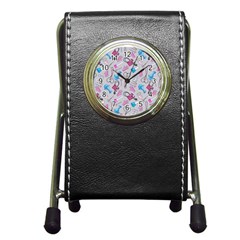Medicine Pen Holder Desk Clock by SychEva