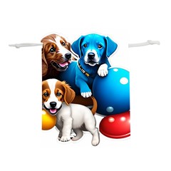 Cute Dog Dogs Animal Pet Lightweight Drawstring Pouch (s) by Semog4