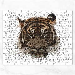 Tiger Comic Cartoon Animal Rectangular Jigsaw Puzzl by Semog4