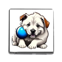 Dog Animal Pet Puppy Pooch Memory Card Reader (square 5 Slot) by Semog4