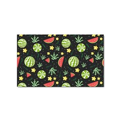 Watermelon Berries Patterns Pattern Sticker Rectangular (100 Pack) by Semog4