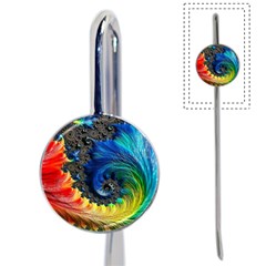 Colorful Digital Art Fractal Design Book Mark by Semog4