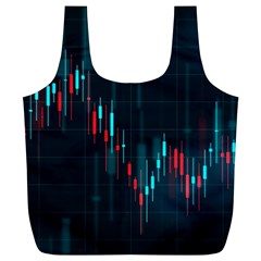 Flag Patterns On Forex Charts Full Print Recycle Bag (xl) by Semog4