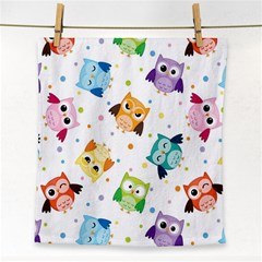 Owl Bird Face Towel by Semog4