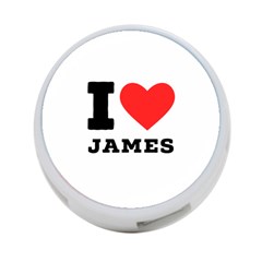I Love James 4-port Usb Hub (one Side) by ilovewhateva