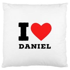 I Love Daniel Standard Premium Plush Fleece Cushion Case (two Sides) by ilovewhateva