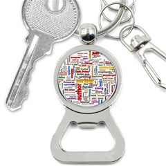 Writing Author Motivation Words Bottle Opener Key Chain by Semog4