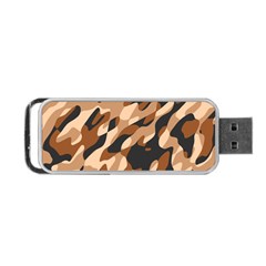 Abstract Camouflage Pattern Portable Usb Flash (one Side) by Jack14