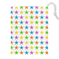 Star-pattern-design-decoration Drawstring Pouch (5xl) by Semog4
